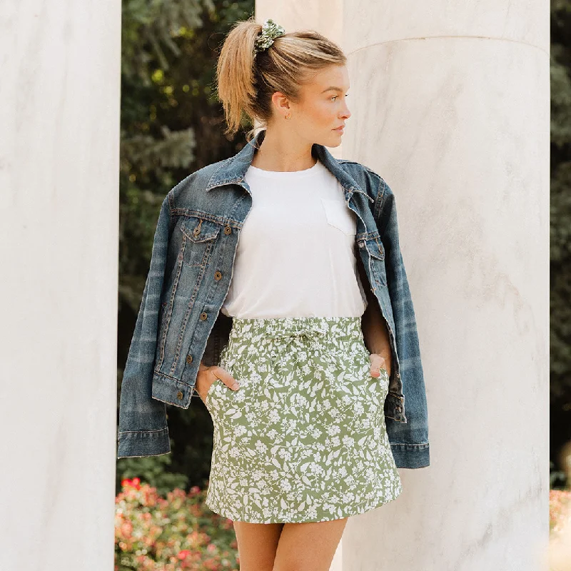 Cher Skirt, Sage Ivy