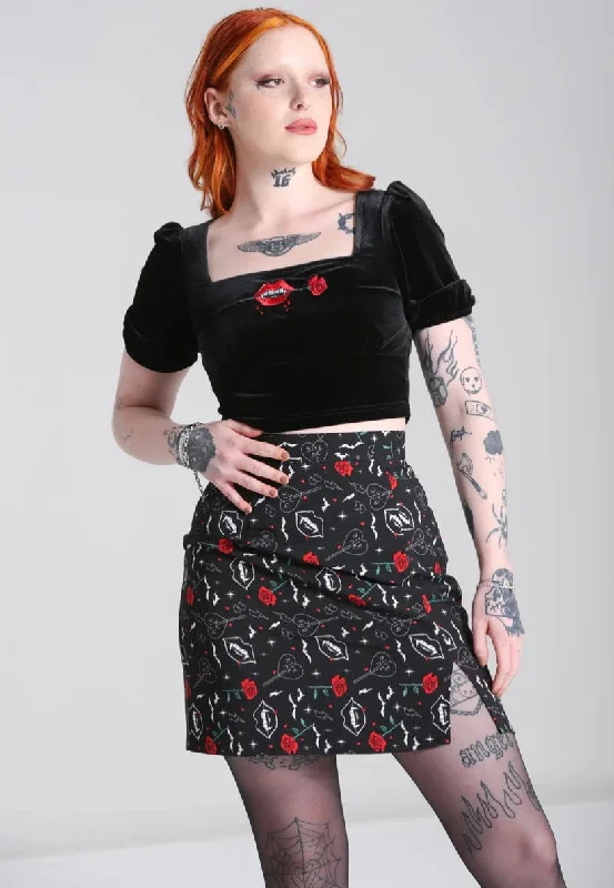 Hellbunny - Lilith Black - Skirt