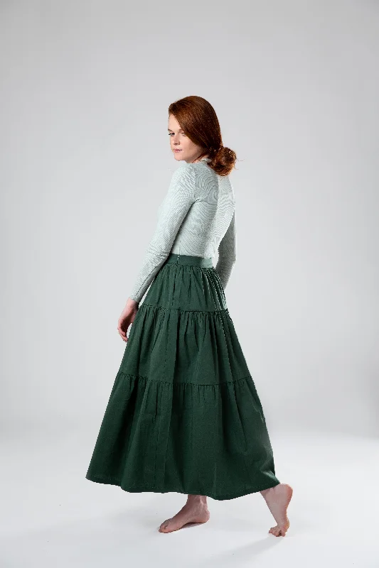 Peasant Skirt - Green