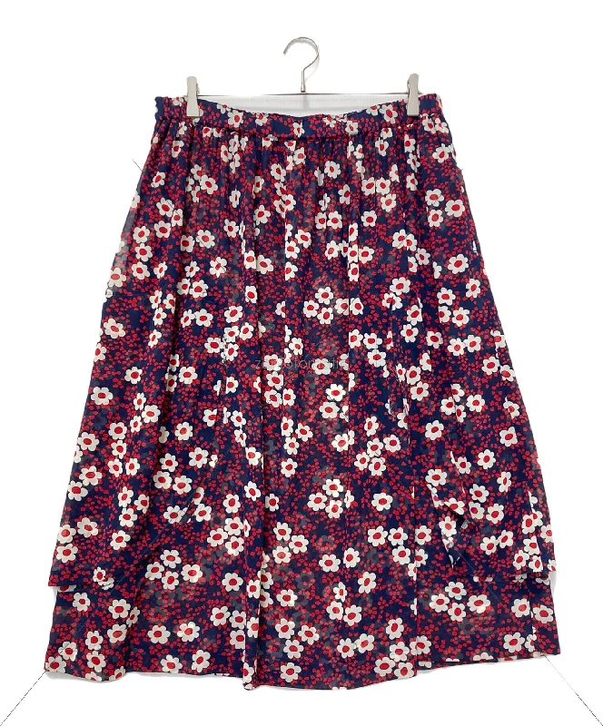 [Pre-owned] COMME des GARCONS Flower Flared Skirt / COMME des GARCONS RI-S020