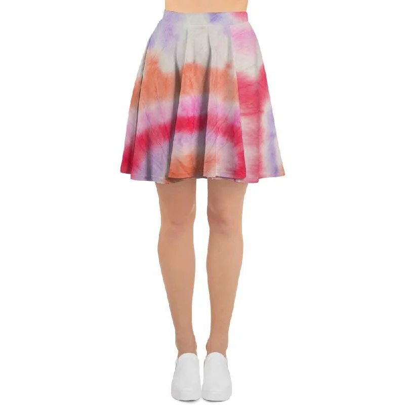 Rainbow Hippie Tie Dye Women's Skirt